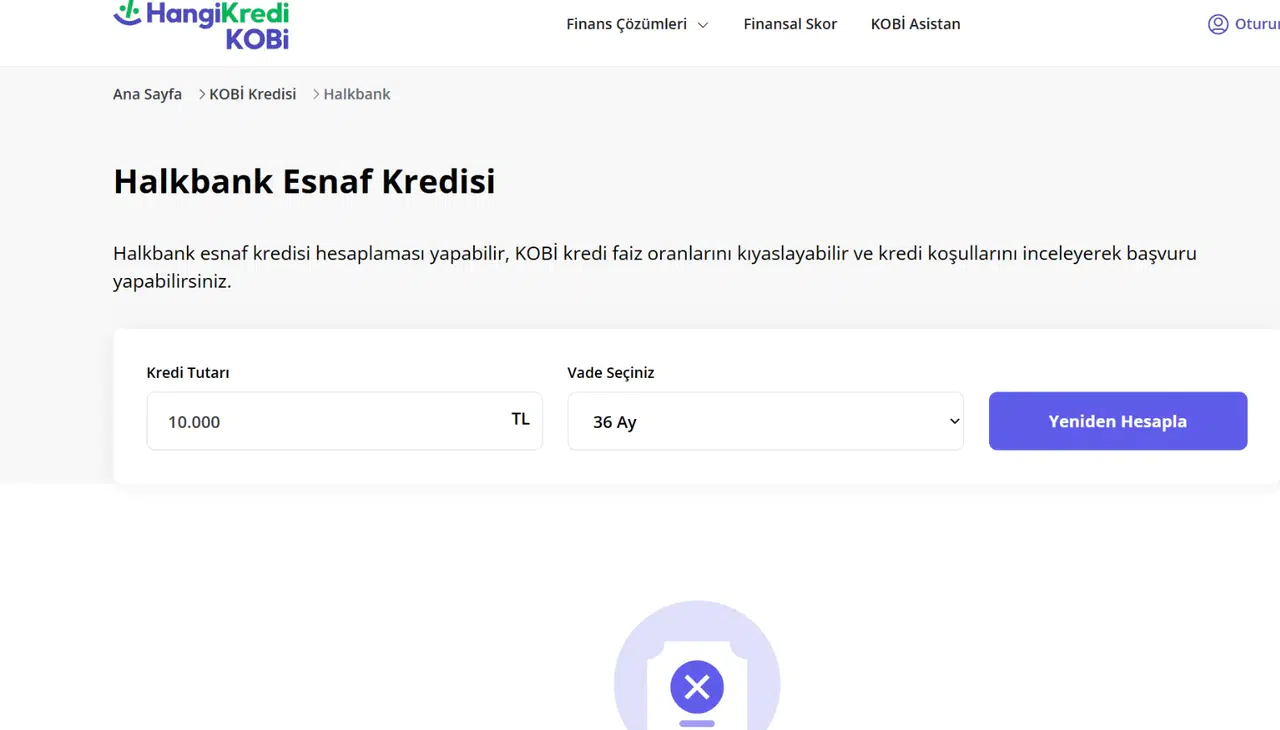 Ticari Kredi Kartı ve KOBİ Kredi Hesaplama: Halkbank Çözümleri