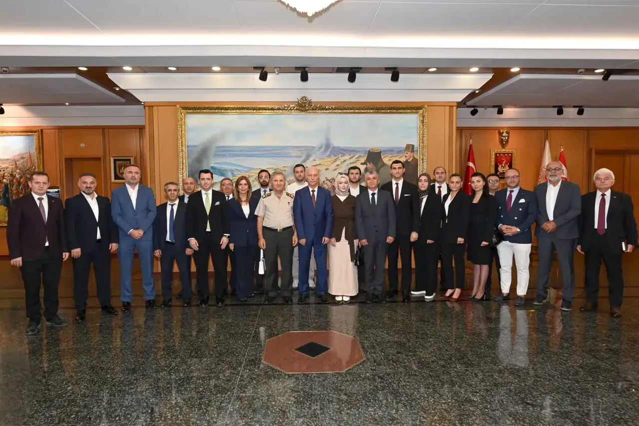 GÜMKON'dan Gümüşhane'nin gururu Orgeneral Metin Tokel'e anlamlı ziyaret