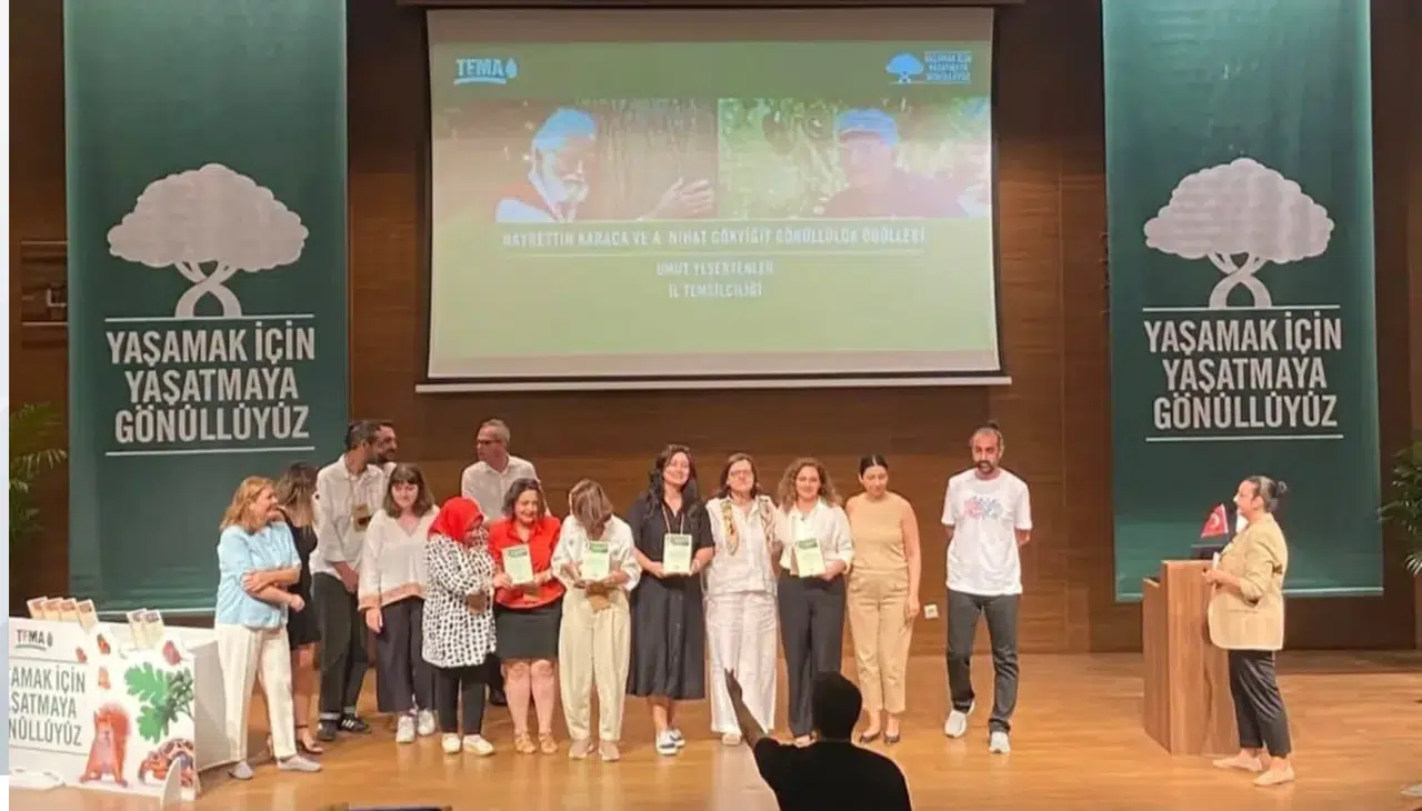 TEMA Gümüşhane İl Temsilciliği “Umut Yeşertenler” Ödülüne Layık Görüldü