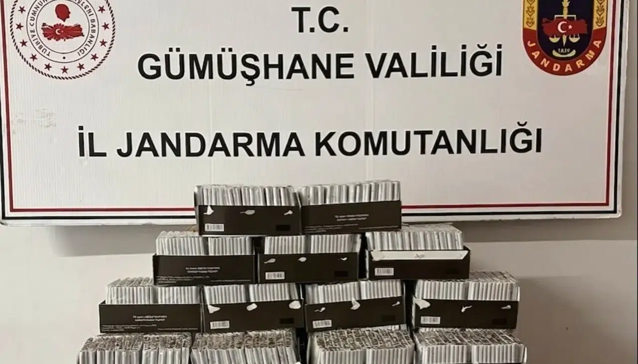 Jandarma'dan kargo operasyonu: 20 bin makaron ele geçirildi