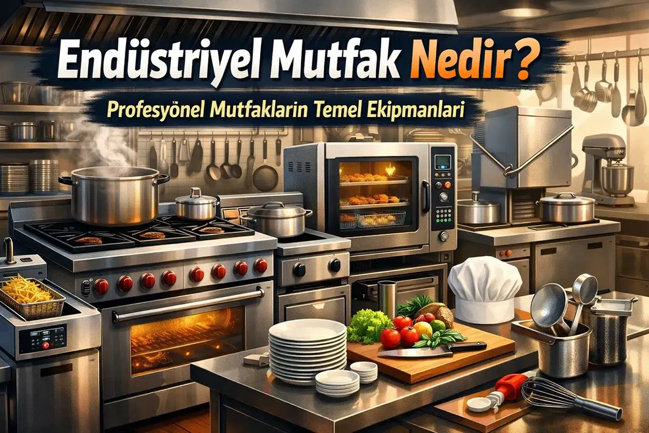Endüstriyel Mutfak Nedir? Profesyonel Mutfakların Temel Ekipmanları