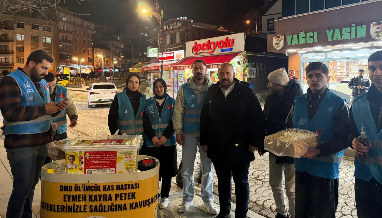 Ülkü Ocakları Gümüşhane İl Başkanlığı’ndan Eymen Kayra İçin Dev Yardım Seferberliği