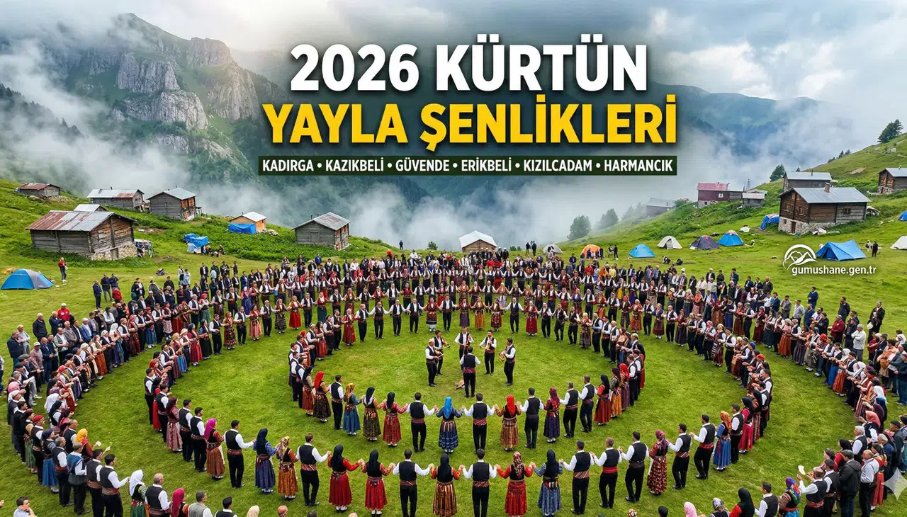 Gurbetçiler valizleri hazırlasın! İşte Kürtün Yaylalarında horonun ateşleneceği tarihler
