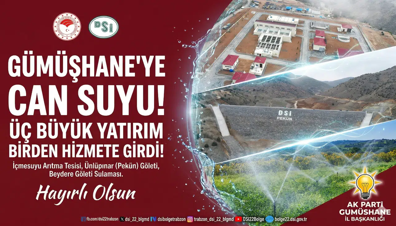 Üç Büyük Proje Cumhurbaşkanı Erdoğan Tarafından Hizmete Açıldı