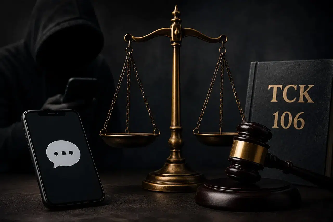 Tehdit Mesajı Attınız mı, Size mi Atıldı? TCK 106 Kapsamında Hukuki Tablonuz Ne?
