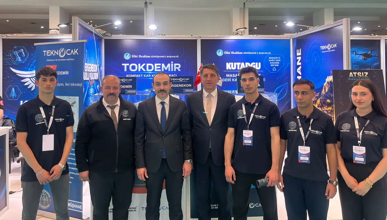 Gümüşhane ATSIZ Teknoloji Kulübü Ankara’dan İki Ödülle Döndü