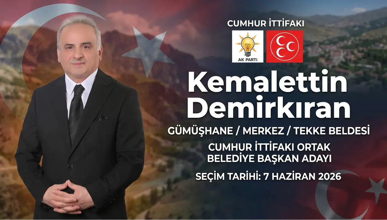 Cumhur İttifakı'nın Tekke Belediye Başkan Adayı Kemalettin Demirkıran oldu