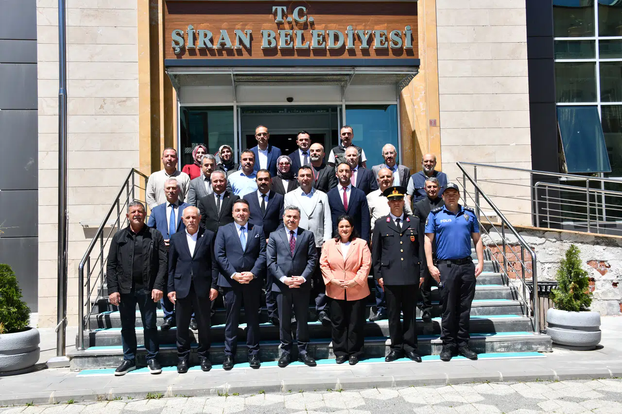 Vali Cevdet Atay Şiran İlçesinde İncelemelerde Bulundu