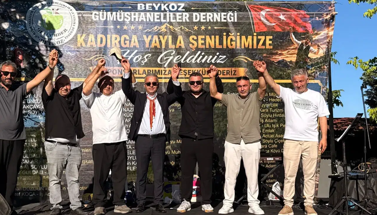 İstanbul’daki Gümüşhaneliler Kadırga Yayla Şenliği’nde Buluştu