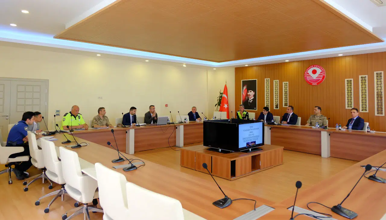 Gümüşhane'de YKS Öncesi Sınav Koordinasyon Kurulu Toplandı