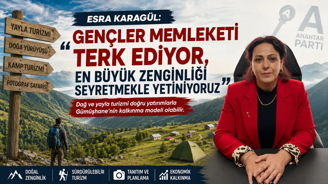 Karagül: “Gençler Memleketi Terk Ediyor, En Büyük Zenginliği Seyretmekle Yetiniyoruz"