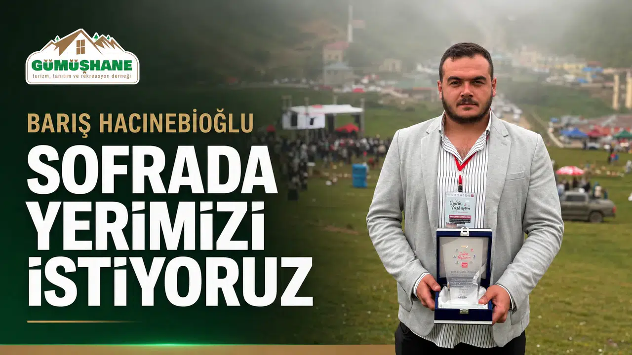 Hacınebioğlu: "Biz Kimsenin Pastasından Pay İstemiyoruz, Sofrada Yerimizi İstiyoruz"