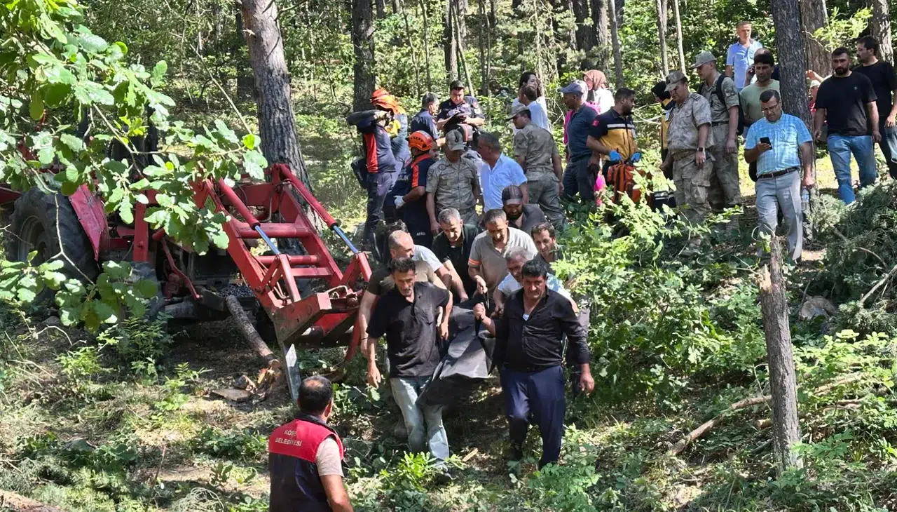 Gümüşhane’de traktörün altında kalan orman işçisi hayatını kaybetti