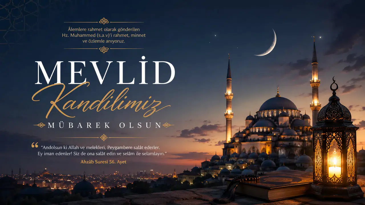 Mevlid Kandili mesajları