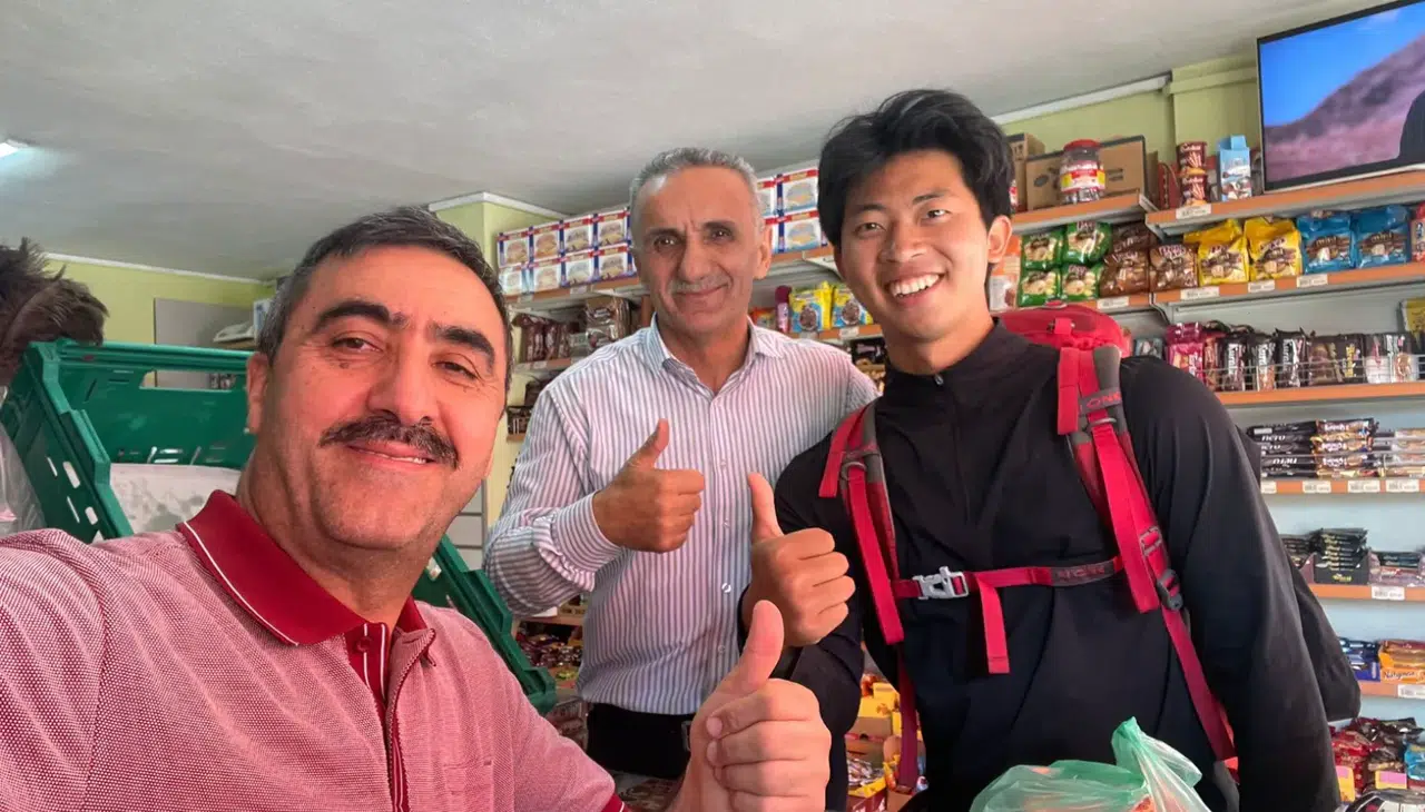 Gümüşhane’de Çinli Turiste Türk Misafirperverliği sürprizi