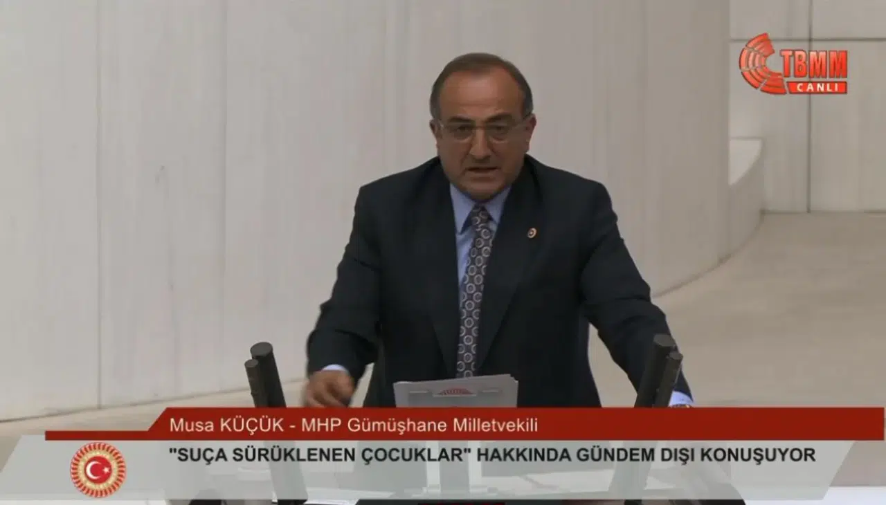 MHP'li Musa Küçük'ten TBMM'de Çocuk Hakları ve Rehabilitasyon Vurgusu