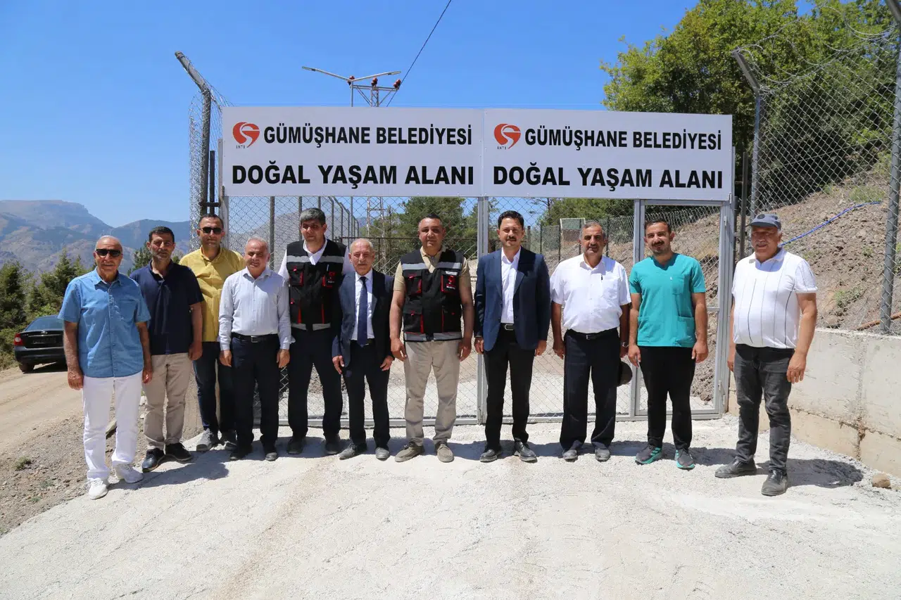Gümüşhane'de Sokak Hayvanları Doğal Yaşam Alanı Törenle Hizmete Açıldı