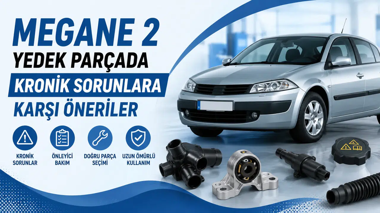Megane 2 Yedek Parçada Kronik Sorunlara Karşı Öneriler