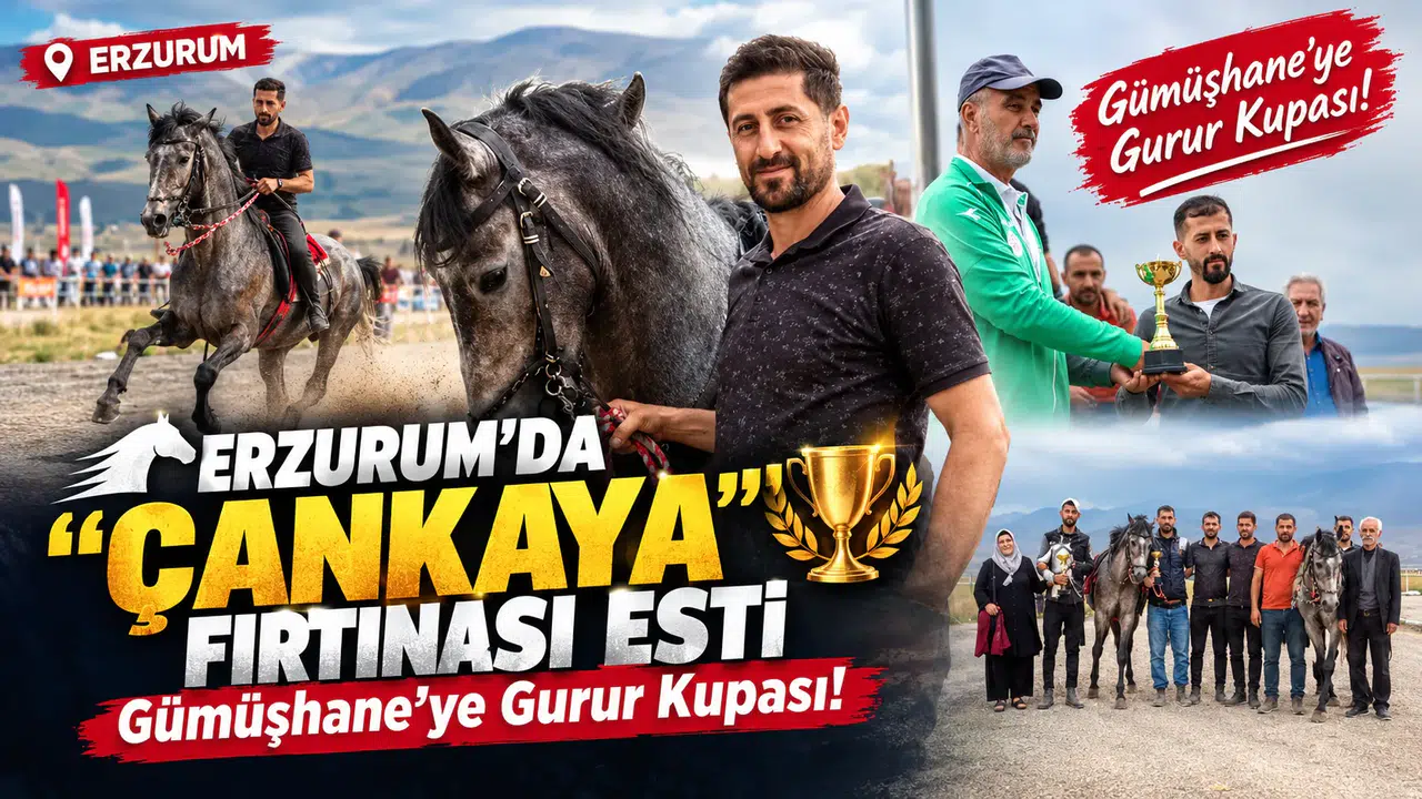 Erzurum’da "Çankaya" Fırtınası Esti: Gümüşhane’ye Gurur Kupası!
