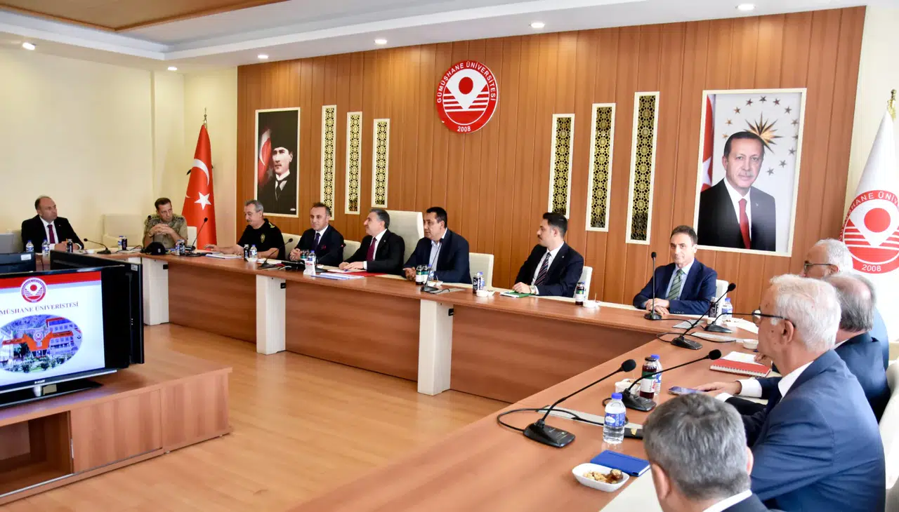 Gümüşhane Üniversitesi'nde Yeni Dönem Güvenlik Tedbirleri Masaya Yatırıldı