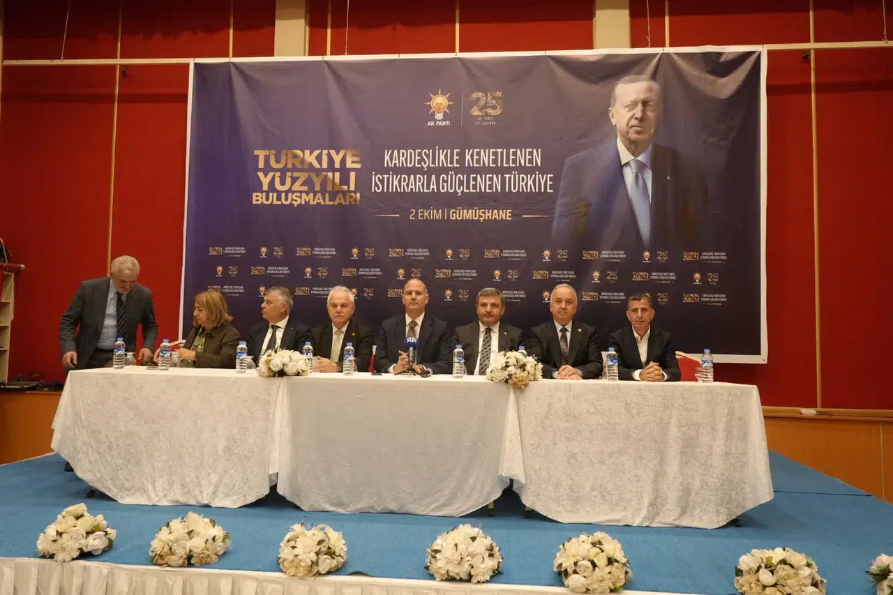 AK Parti Heyeti "Türkiye Yüzyılı Buluşmaları" Kapsamında Gümüşhane’de Saha Çalışması Gerçekleştirdi