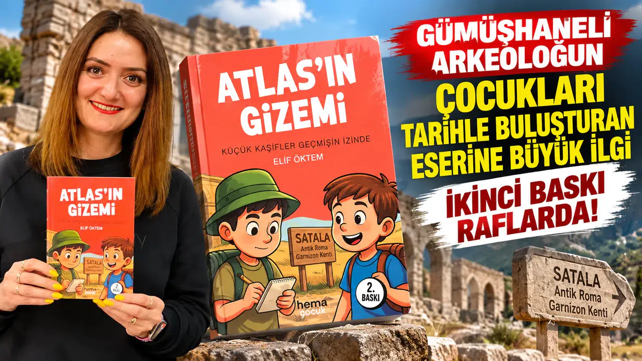 Gümüşhaneli Arkeoloğun Çocukları Tarihle Buluşturan Eserine Büyük İlgi: İkinci Baskı Raflarda!