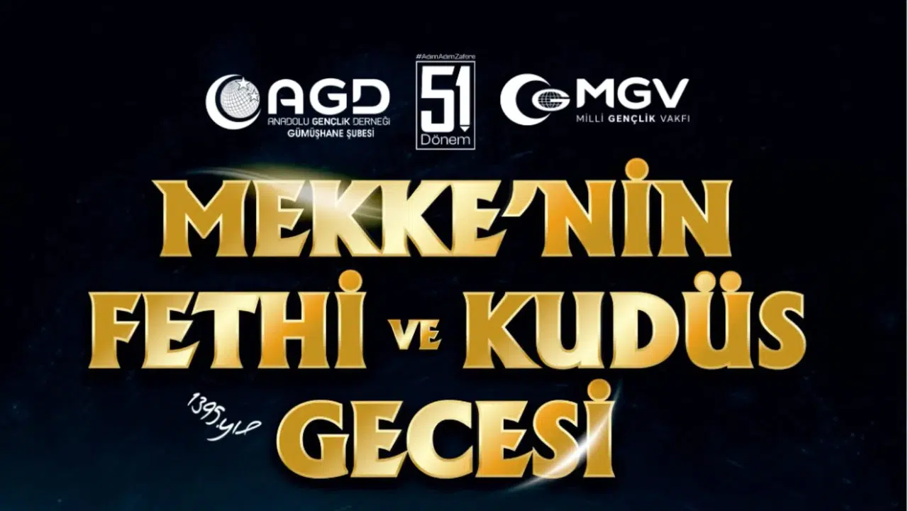 AGD ve MGV 4 ilçede “Mekke’nin Fethi ve Kudüs Gece…