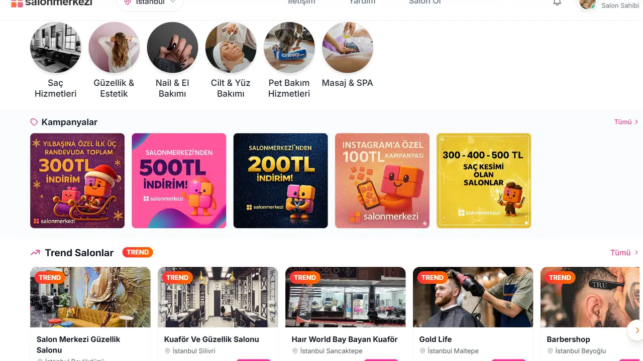 Güzellik Sektöründe Dijital Çağın Mimarı: Salon Merkezi ile Tanışın