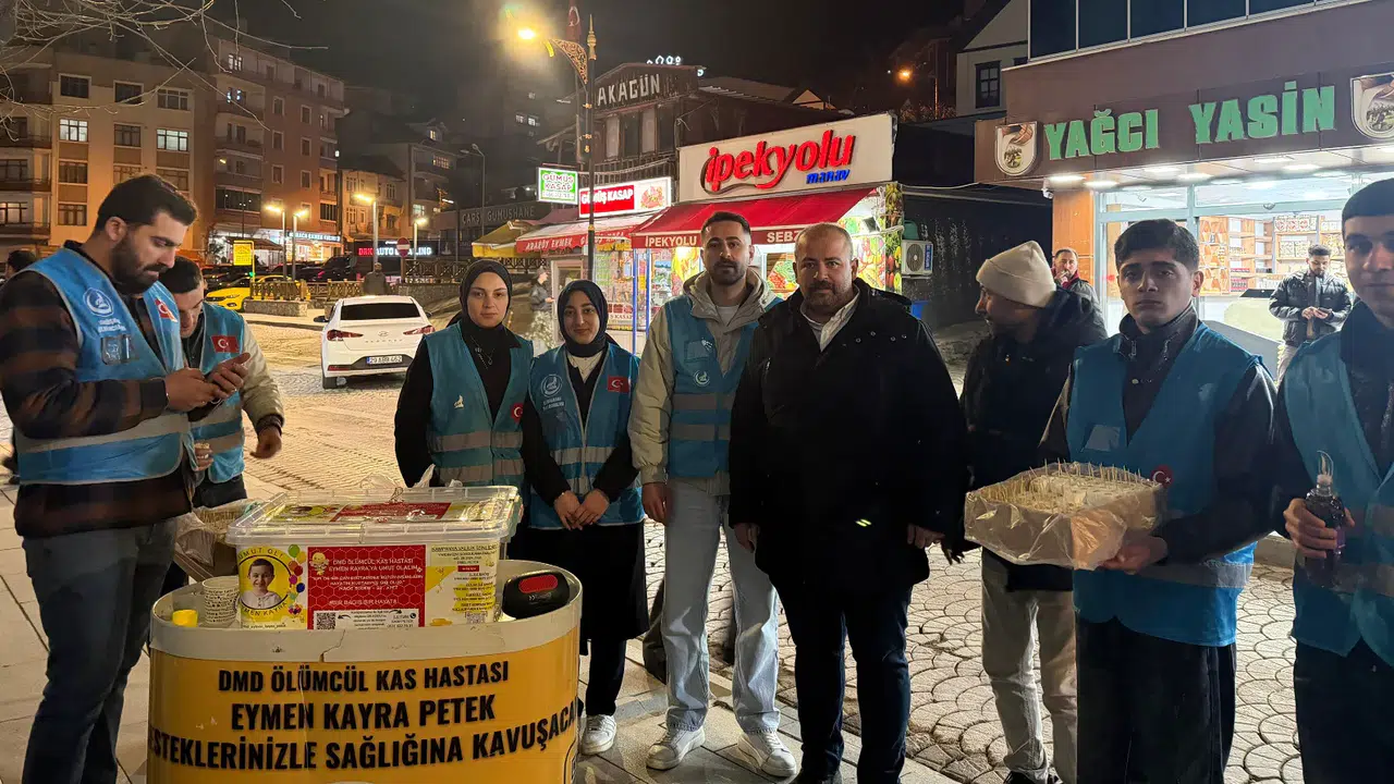 Ülkü Ocakları Gümüşhane İl Başkanlığı’ndan Eymen Kayra İçin Dev Yardım Seferberliği