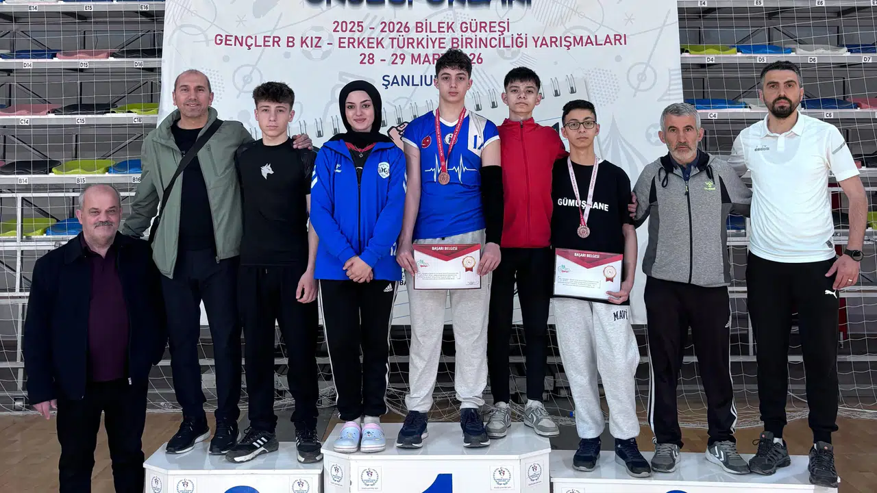 Şanlıurfa’da Bileğimiz Bükülmedi! Gümüşhaneli Gençlerden Türkiye Derecesi Yağmuru