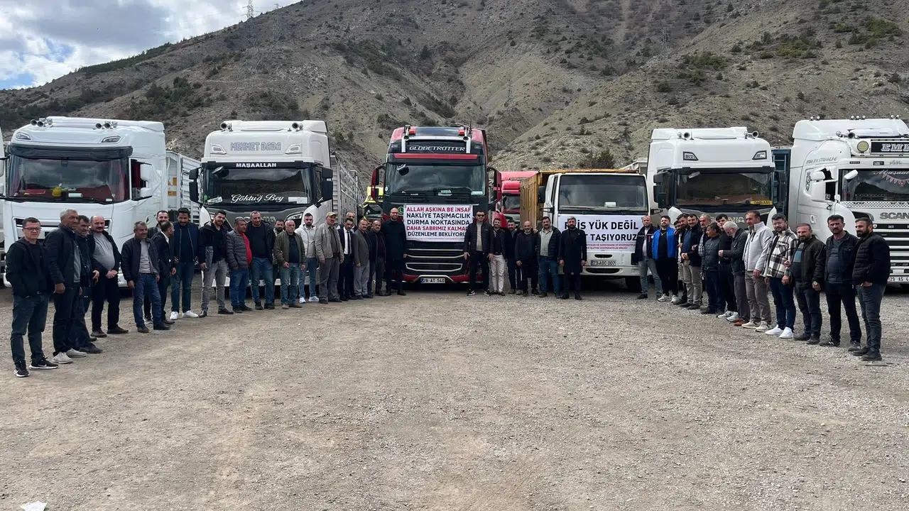 Nakliyecilerden sert tepki: “Sesimizi duyun, yoksa biz de sizi duymayız”