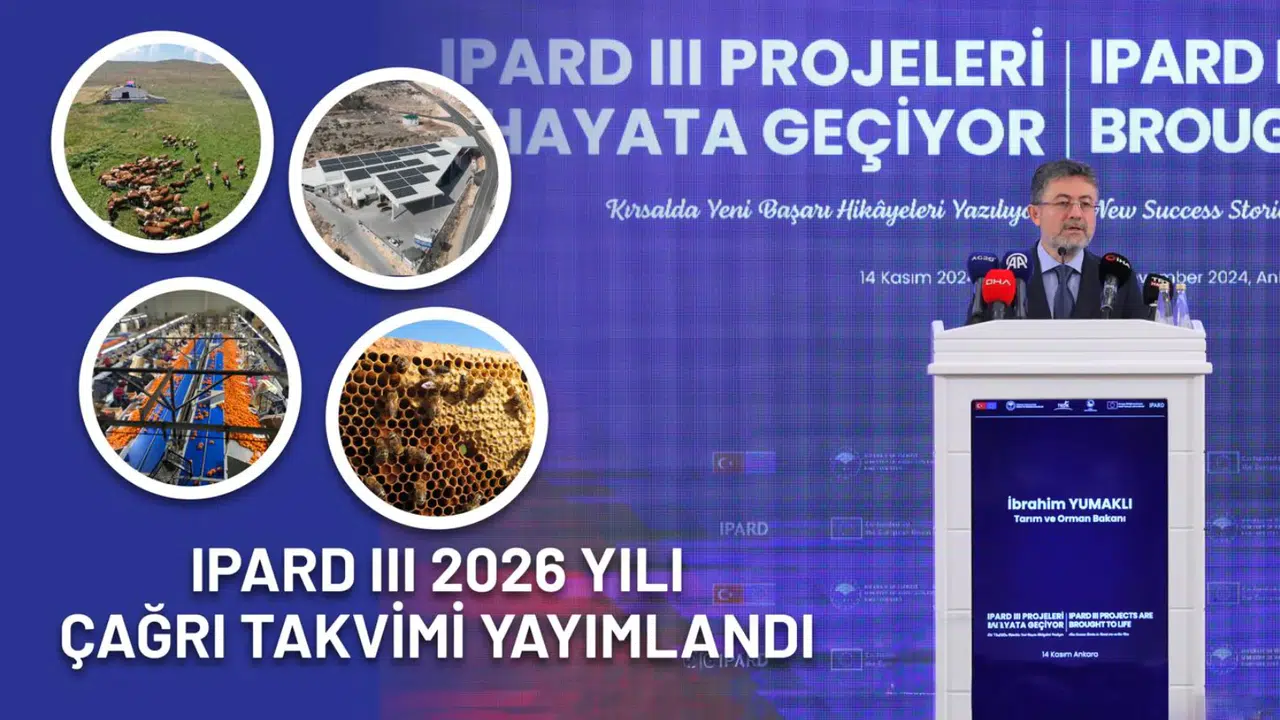 IPARD III 2026 Çağrı Takvimini Açıklandı: 241 Milyon Avro Hibe Desteği