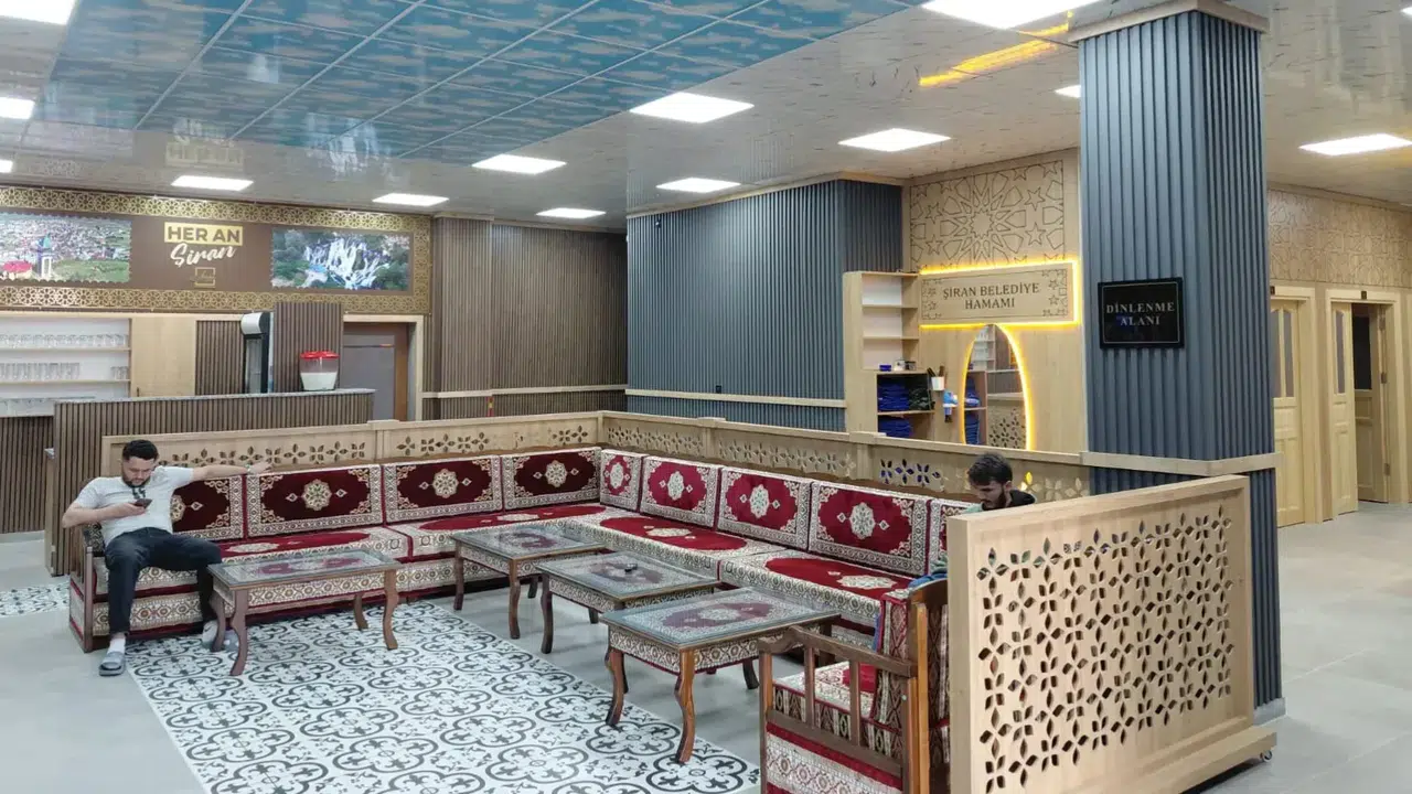 Bölgenin en iddialısı! Şiran Belediye Hamamı yenilendi