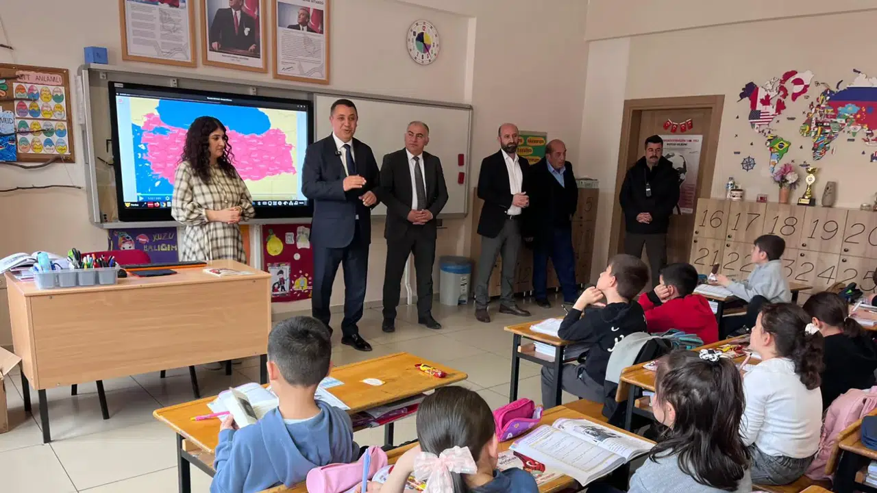 Başkan Başer, Minik Öğrencilerin Yerel Yönetim Dersine Konuk Oldu