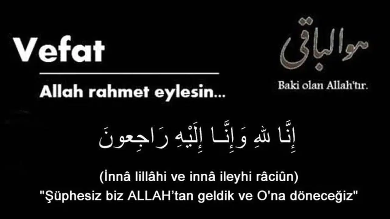 Sevime YILMAZ Hakk'ın rahmetine kavuşmuştur