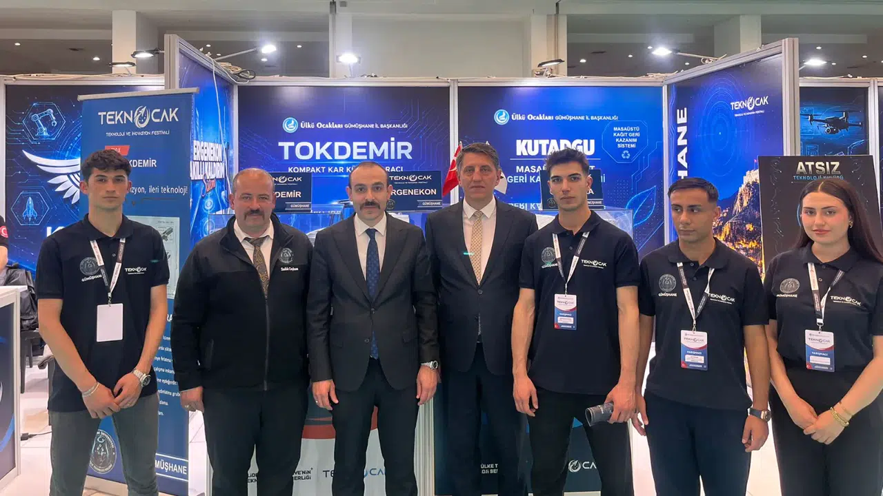 Gümüşhane ATSIZ Teknoloji Kulübü Ankara’dan İki Ödülle Döndü
