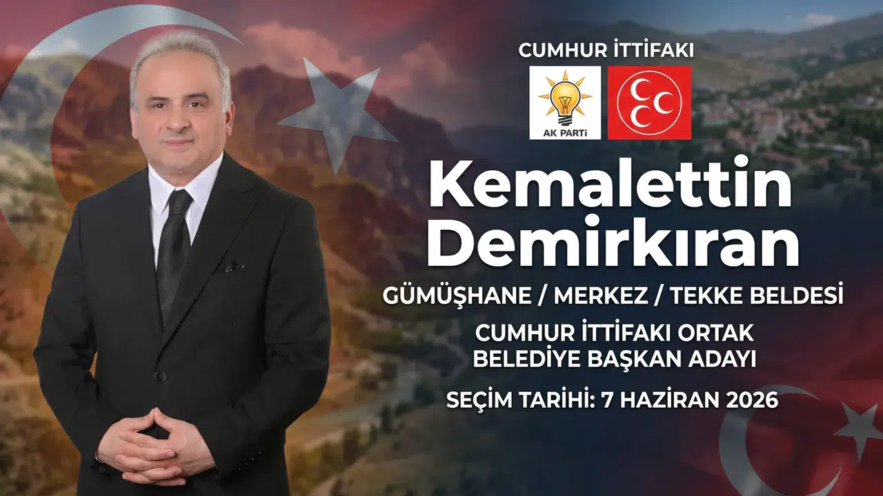 Cumhur İttifakı'nın Tekke Belediye Başkan Adayı Kemalettin Demirkıran oldu