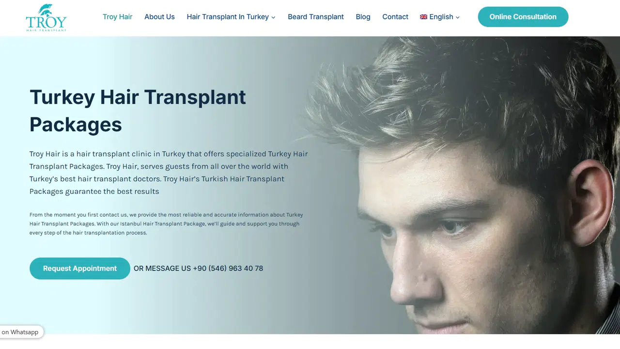 Türkiye’de Saç Ekimi Paketlerinde Troy Hair Ayrıcalığı