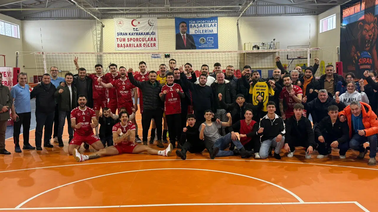 Ünsal Group Şiran Akademi Spor, Ziraat Bankkart’ı Nefes Kesen Maçta 3-2 Mağlup Etti