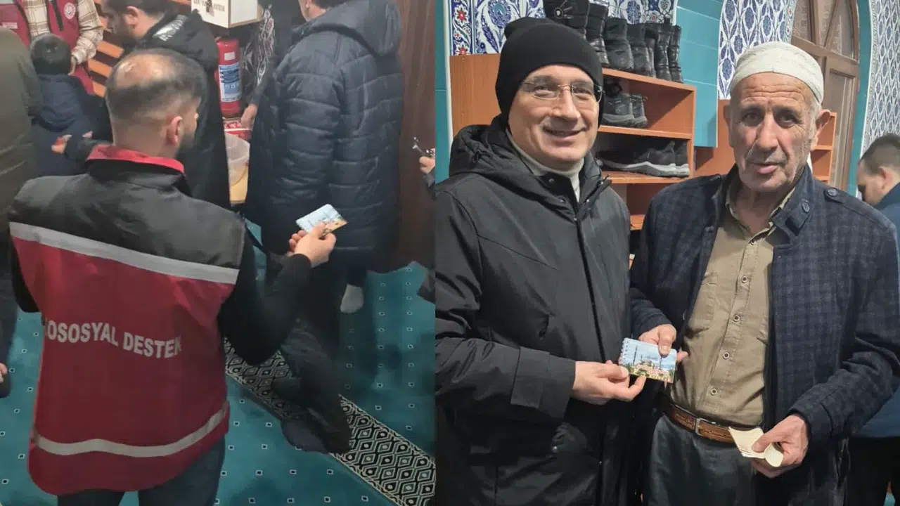 Aile ve Sosyal Hizmetler İl Müdürlüğü’nden Miraç Gecesi’ne özel hediye