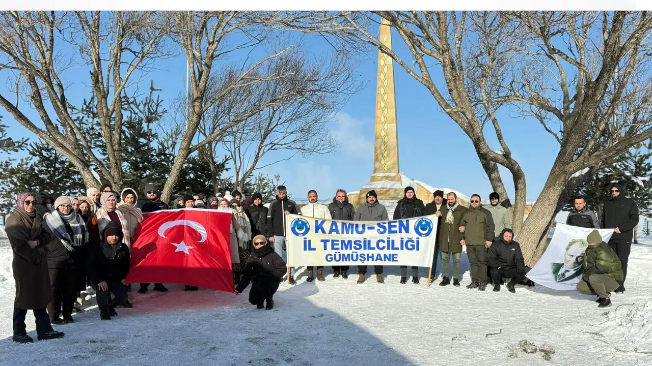 Gümüşhane Kamu-Sen, Sarıkamış şehitliğinden hadsiz saldırıya sert tepki gösterdi