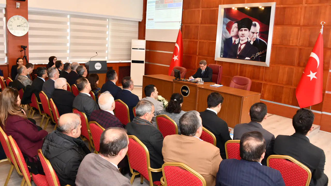 Gümüşhane'de il koordinasyon kurulu toplantısı yapıldı