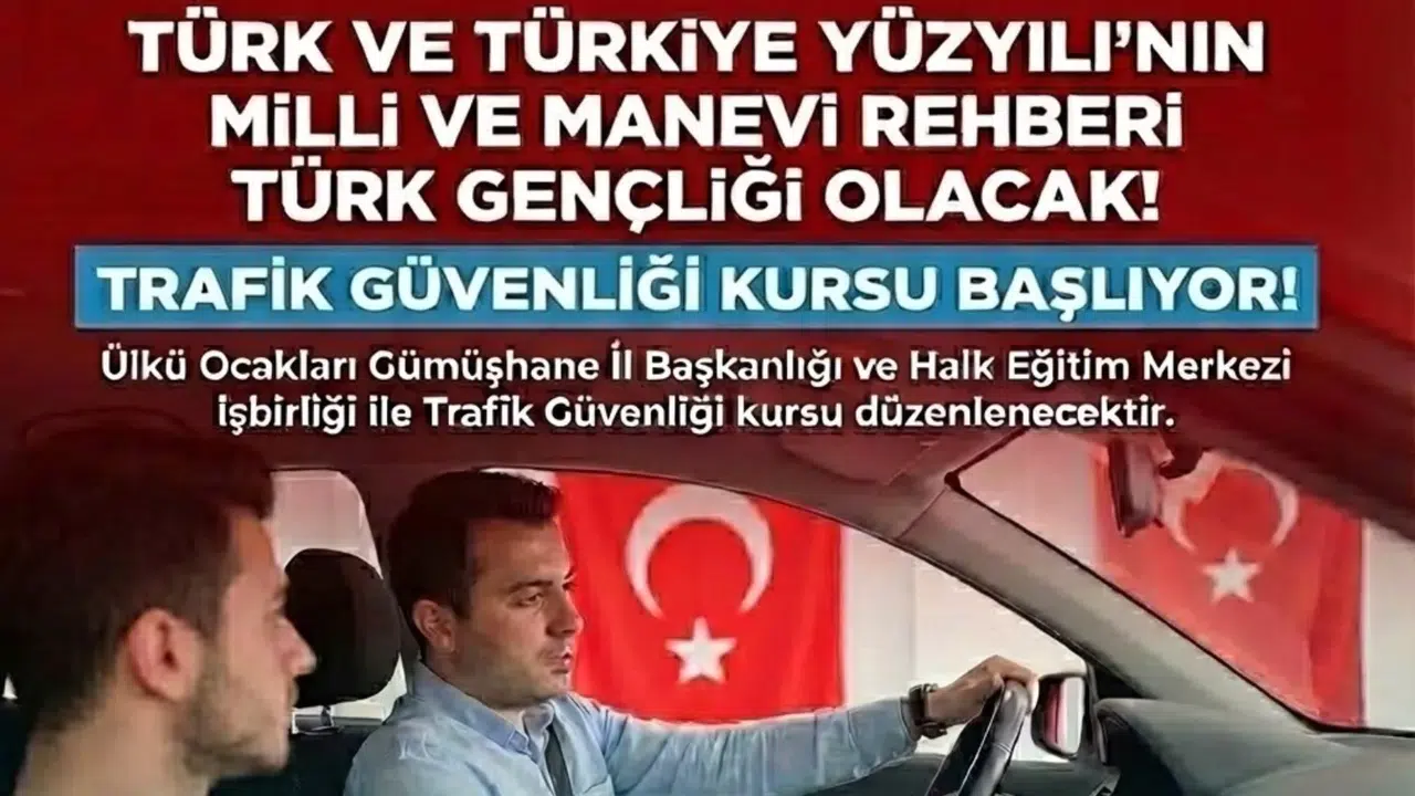 Ülkü Ocakları Trafik Güvenliği Eğitimi verecek