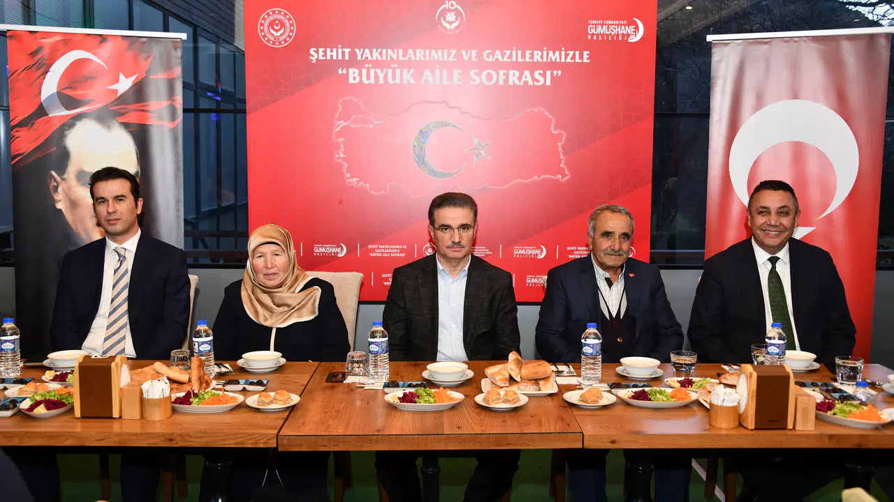 Gümüşhane’de duygulandıran iftar: “Sizler bizim öz…