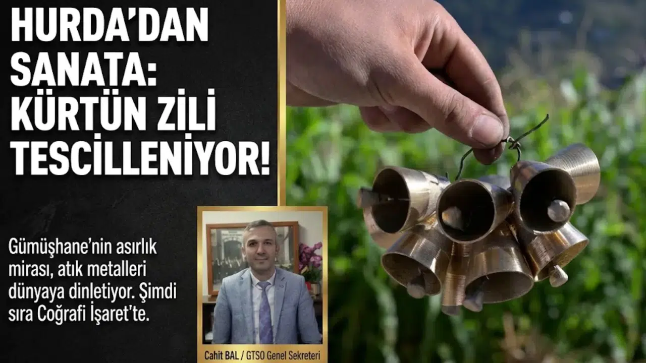 Hurda metalden sanata dönüşen ‘Kürtün zili’ için coğrafi işaret hamlesi