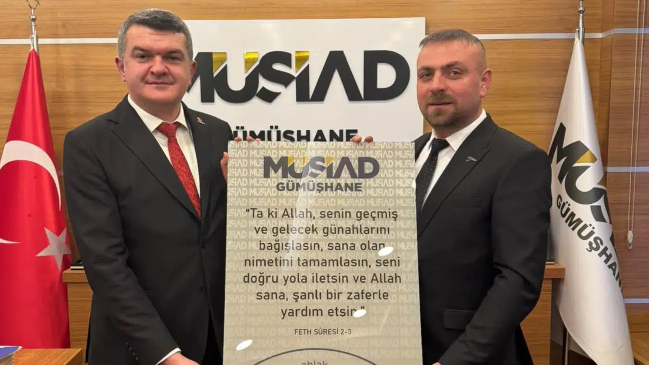 MÜSİAD Gümüşhane'de Bayrak Değişimi: Selim Yıldız,…