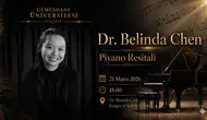 Dünyaca Ünlü Piyanist Dr. Belinda Chen Gümüşhane’de sahne alacak