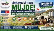 Gümüşhaneli Çiftçilere Müjde: Büyük Yatırım Desteği İçin Başvurular Başladı!