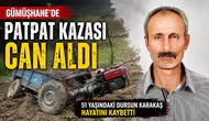 Kürtün'de patpat kazası: 3 çocuk babası Dursun Karakaş kurtarılamadı