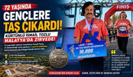 72 Yaşındaki Gümüşhaneli Gençlere Taş Çıkardı: Kürtünlü İsmail Tozlu Malatya’da Zirvede!